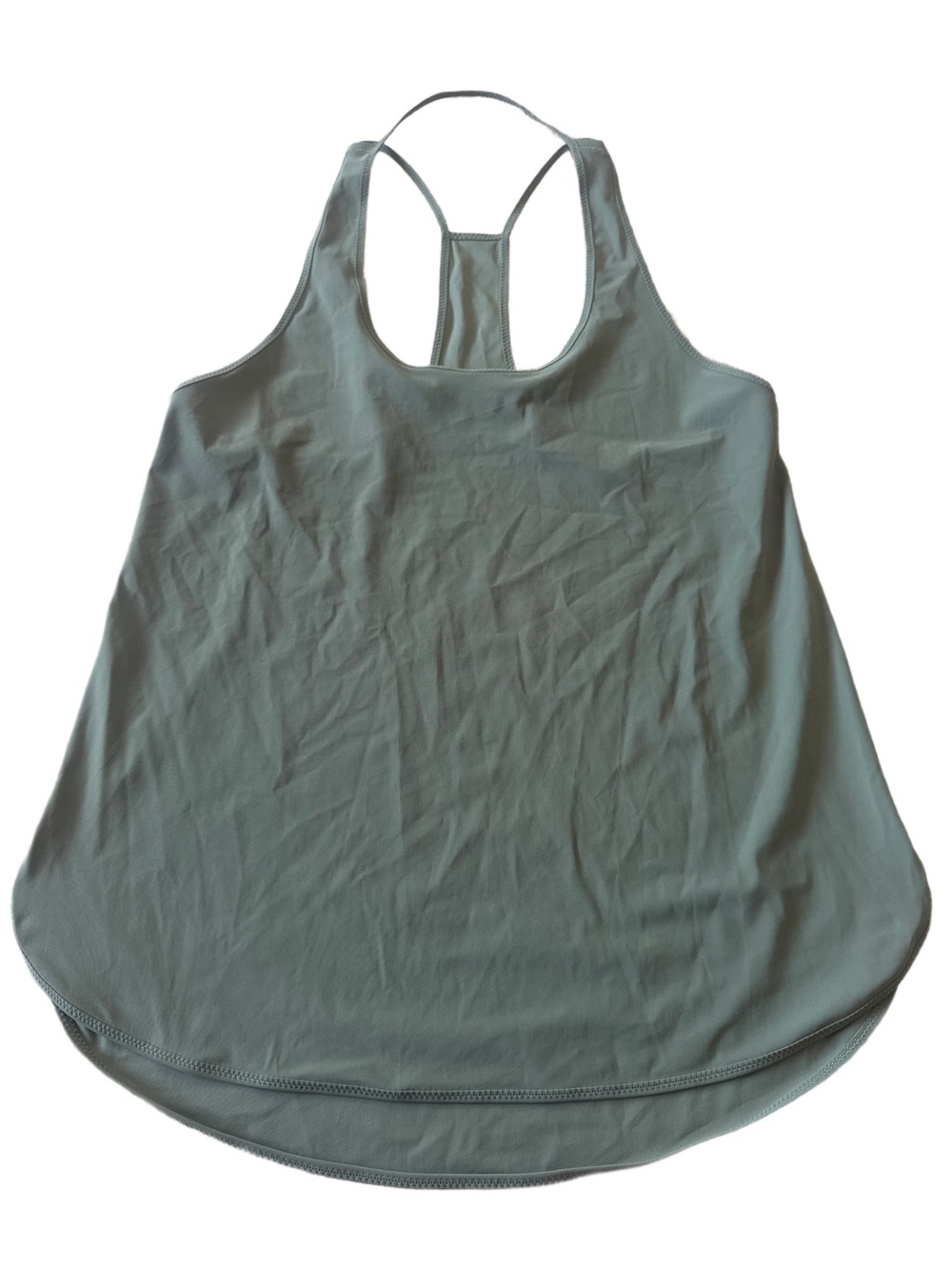 Lululemon Racing Singlet Sage Green Size 10/12
